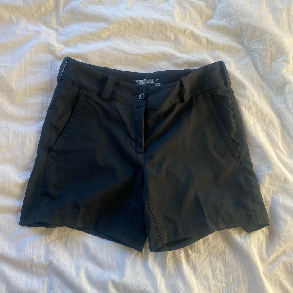 black nike golf shorts